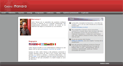 Desktop Screenshot of cedricmanara.com
